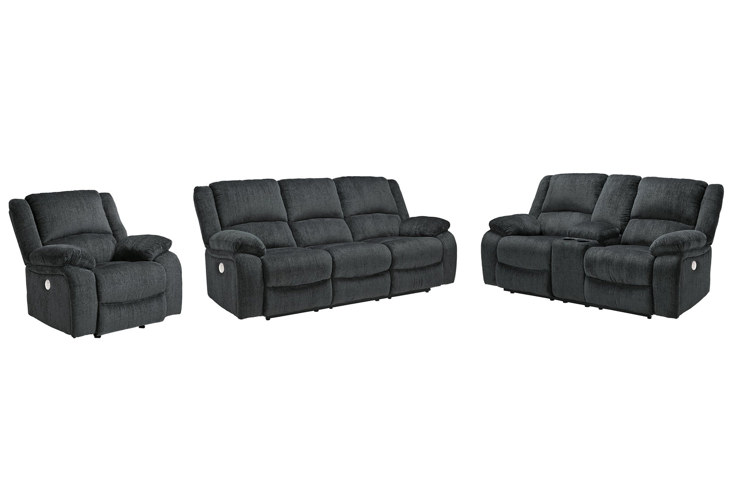 Draycoll Sofa, Loveseat and Recliner Smyrna Furniture Outlet