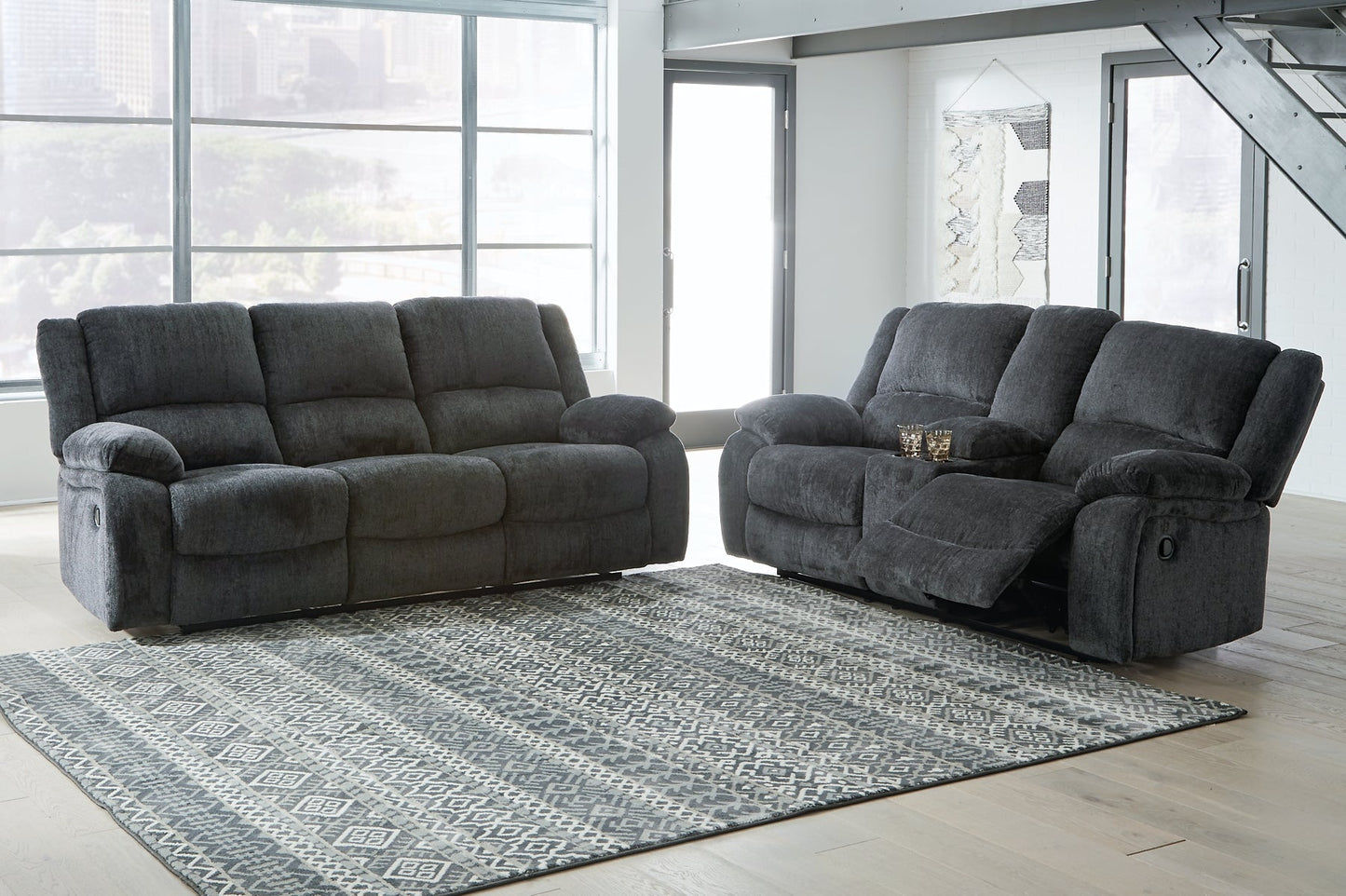 Draycoll Sofa and Loveseat Smyrna Furniture Outlet