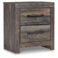 Drystan King Panel Bed with 2 Storage Drawers with Mirrored Dresser, Chest and 2 Nightstands Smyrna Furniture Outlet