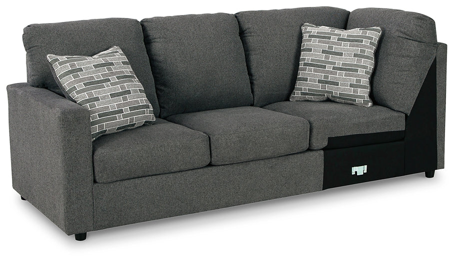 Edenfield 3-Piece Sectional with Ottoman Smyrna Furniture Outlet