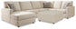 Edenfield 3-Piece Sectional with Ottoman Smyrna Furniture Outlet