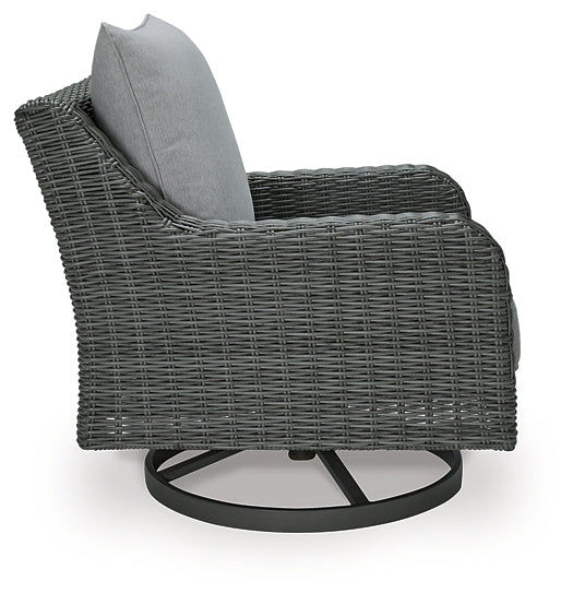 Elite Park Swivel Lounge w/ Cushion Smyrna Furniture Outlet