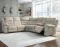 Family Den 3-Piece Power Reclining Sectional Smyrna Furniture Outlet