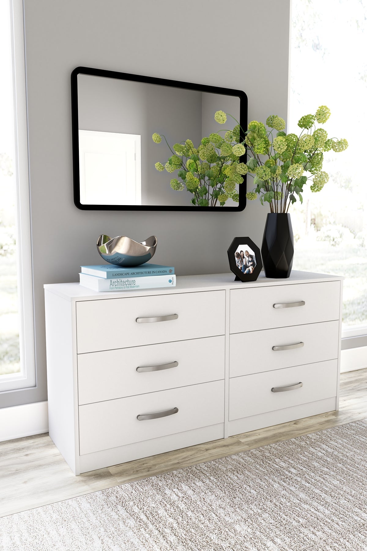 Flannia Six Drawer Dresser Smyrna Furniture Outlet