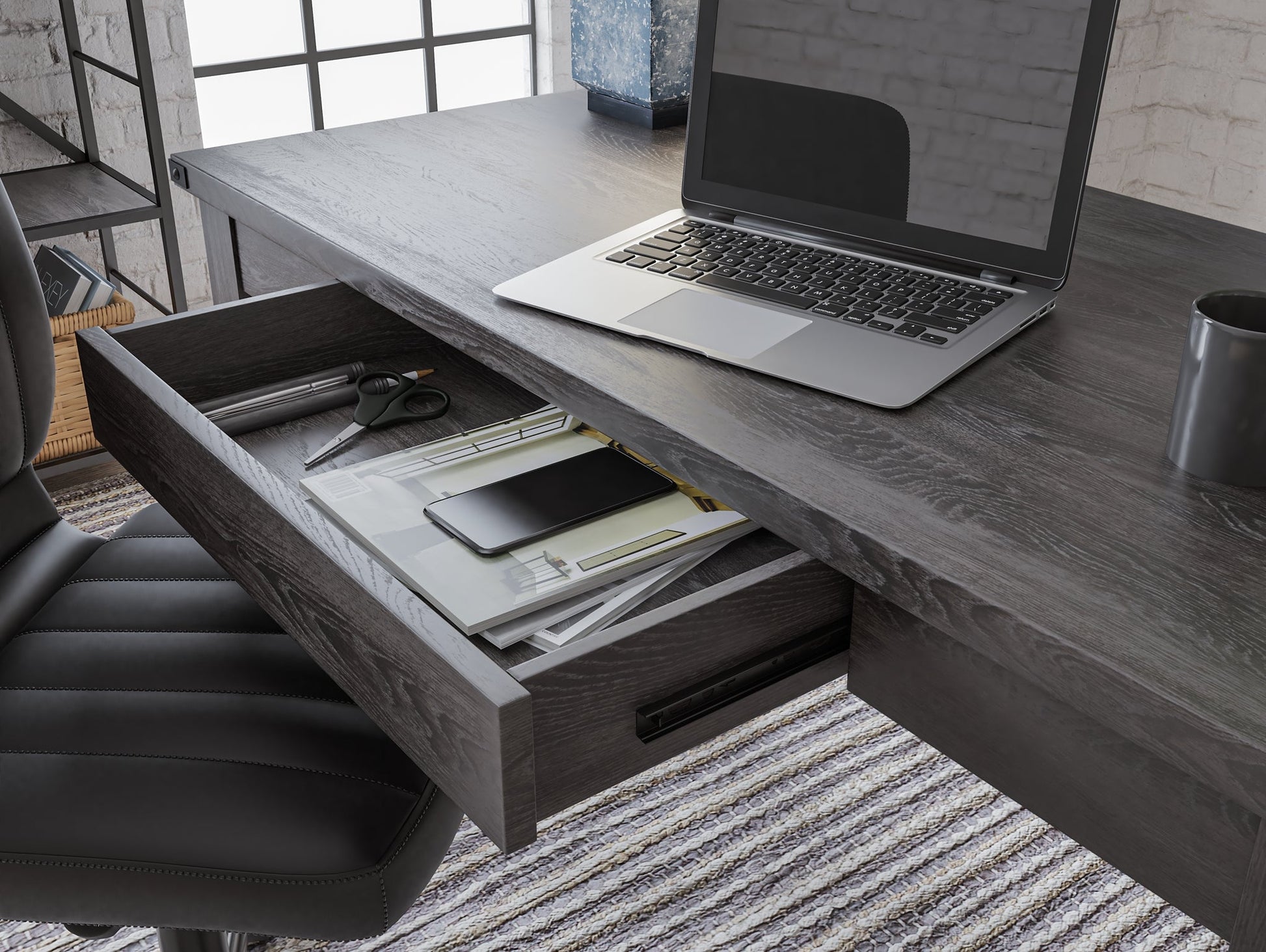 Freedan Home Office Desk Smyrna Furniture Outlet