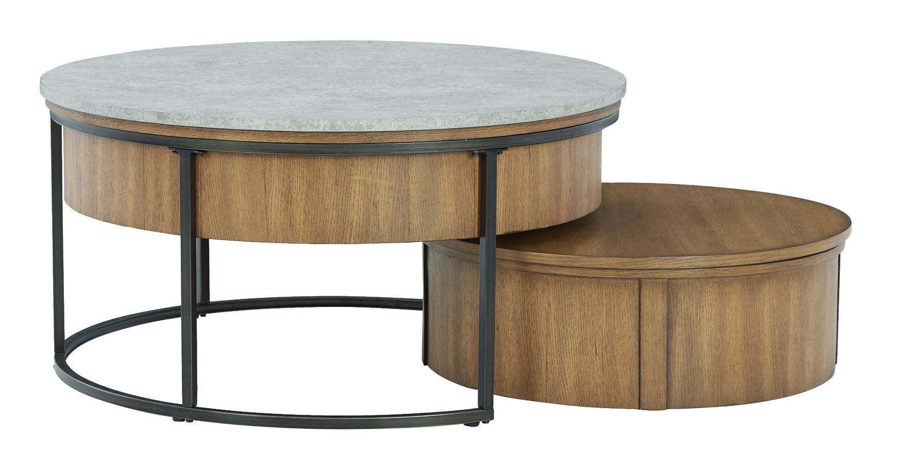 Fridley Coffee Table with 2 End Tables Smyrna Furniture Outlet