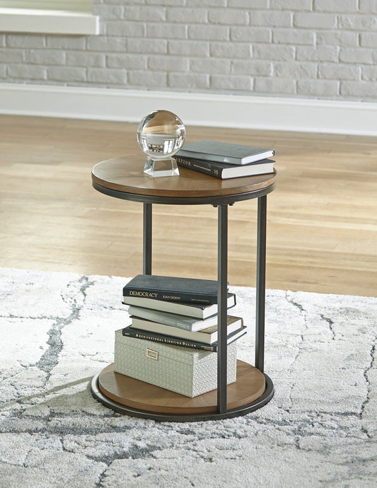 Fridley Round End Table Smyrna Furniture Outlet