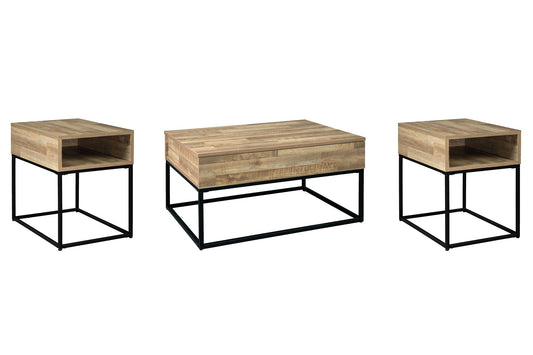 Gerdanet Coffee Table with 2 End Tables Smyrna Furniture Outlet