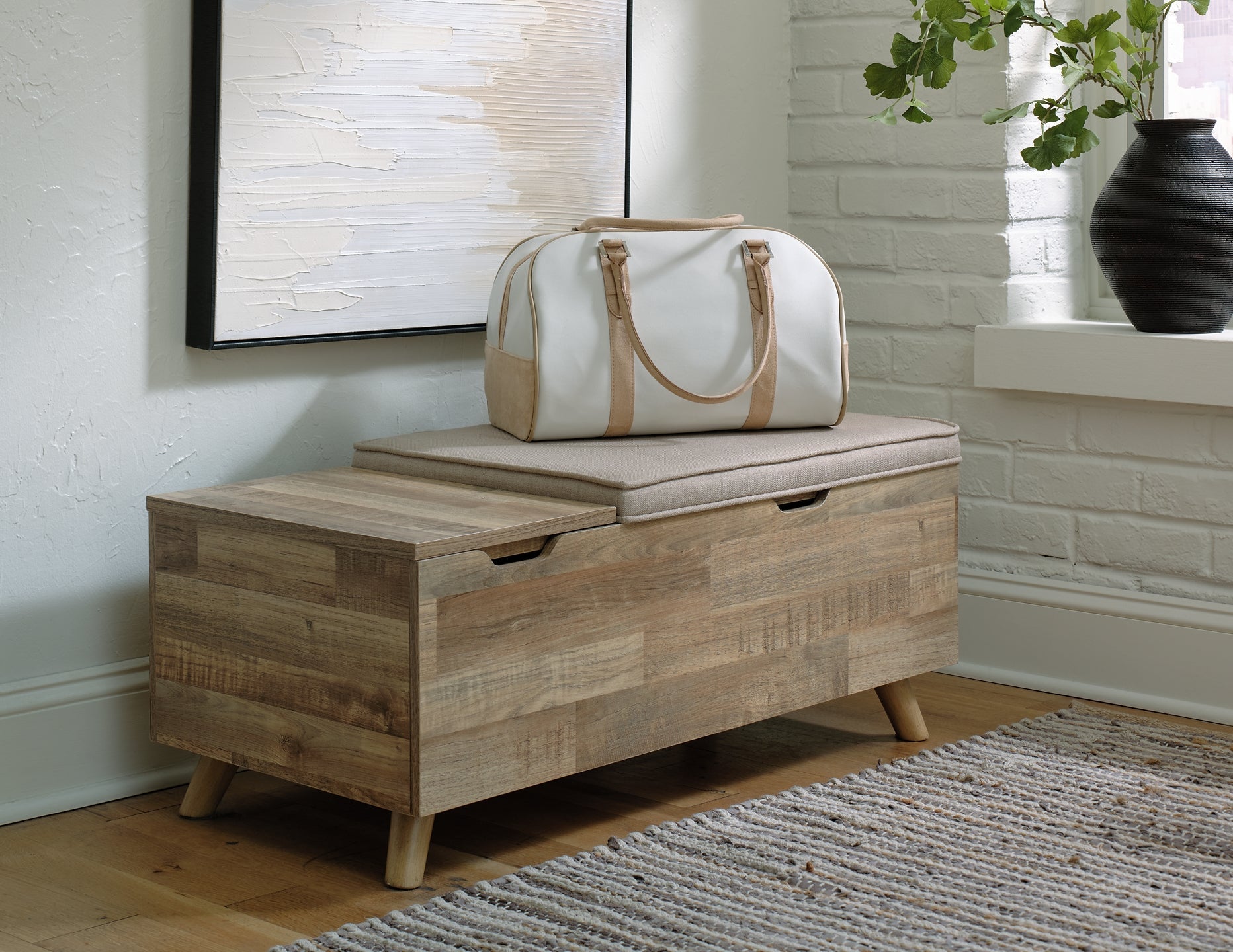 Gerdanet Storage Bench Smyrna Furniture Outlet