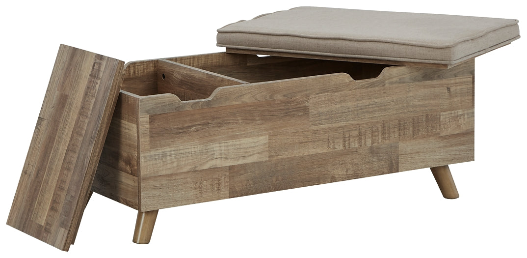 Gerdanet Storage Bench Smyrna Furniture Outlet