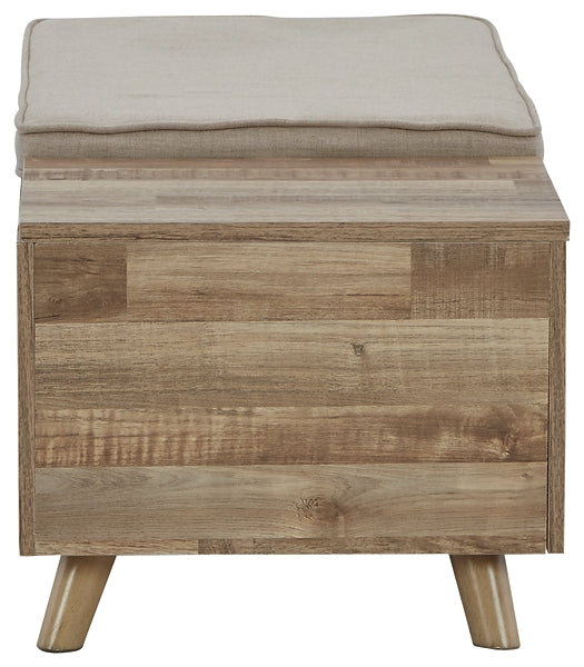 Gerdanet Storage Bench Smyrna Furniture Outlet