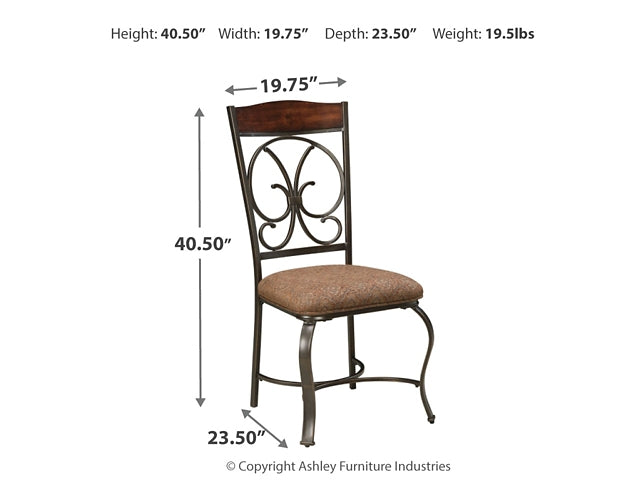 Glambrey Dining UPH Side Chair (4/CN) Smyrna Furniture Outlet