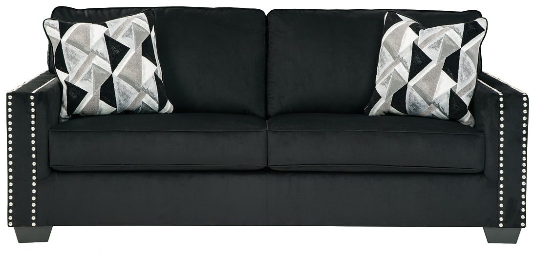 Gleston Sofa, Loveseat, Chair and Ottoman Smyrna Furniture Outlet