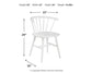 Grannen Dining Room Side Chair (2/CN) Smyrna Furniture Outlet