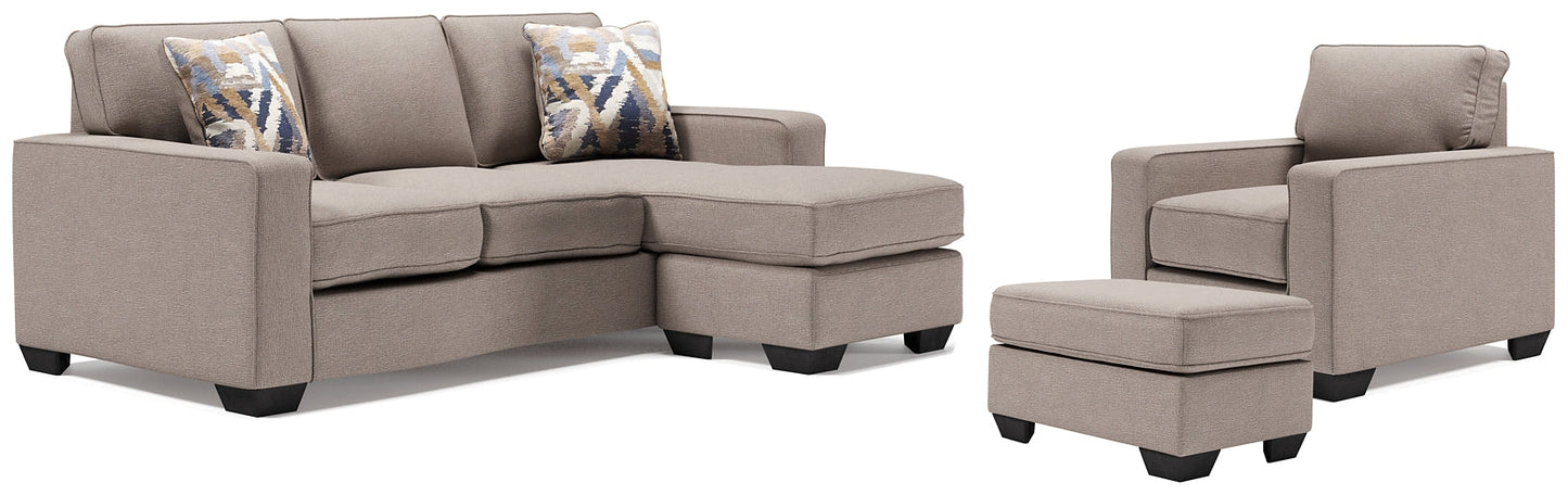 Greaves Sofa Chaise, Chair, and Ottoman Smyrna Furniture Outlet