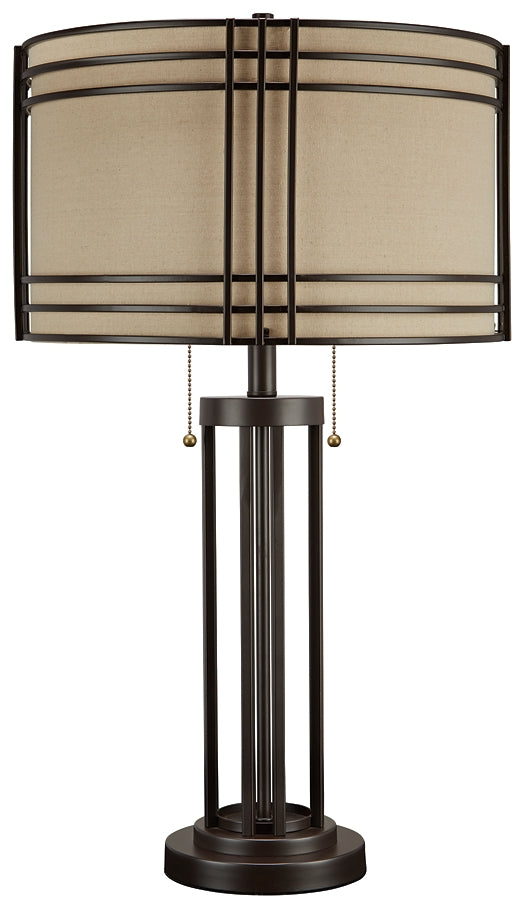 Hanswell Metal Table Lamp (1/CN) Smyrna Furniture Outlet