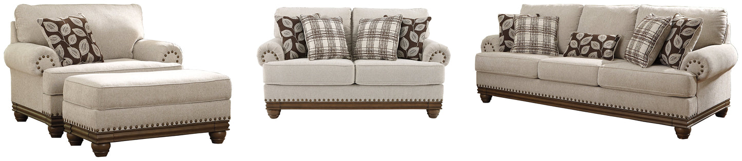 Harleson Sofa, Loveseat, Chair and Ottoman Smyrna Furniture Outlet