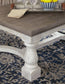 Havalance Coffee Table with 2 End Tables Smyrna Furniture Outlet