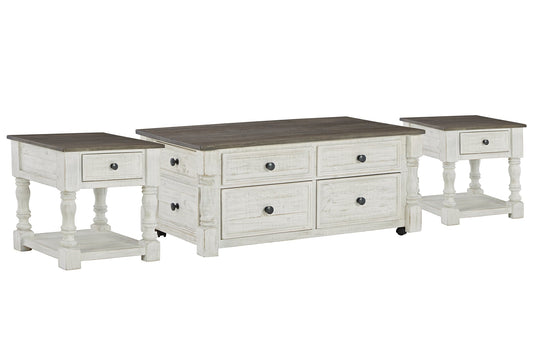 Havalance Coffee Table with 2 End Tables Smyrna Furniture Outlet