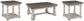 Havalance Coffee Table with 2 End Tables Smyrna Furniture Outlet