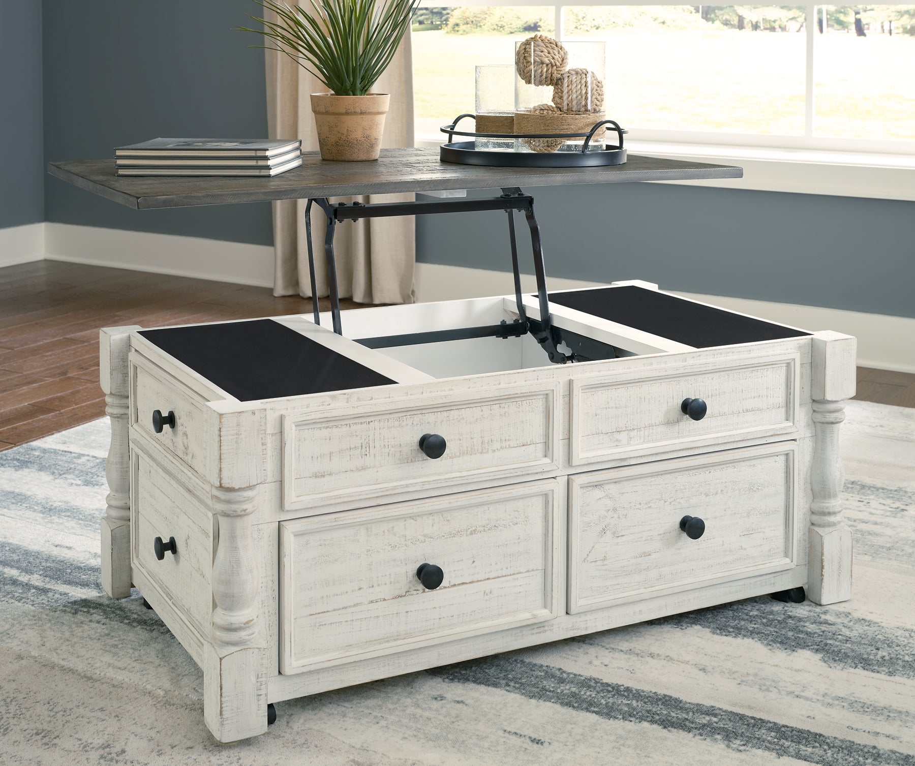 Havalance Lift Top Cocktail Table Smyrna Furniture Outlet