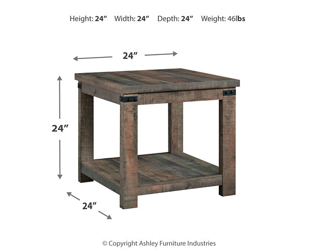 Hollum Coffee Table with 2 End Tables Smyrna Furniture Outlet