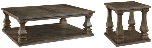 Johnelle Coffee Table with 1 End Table Smyrna Furniture Outlet