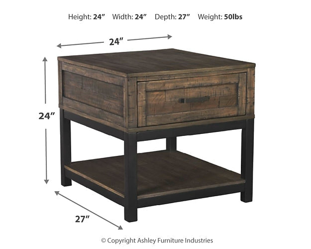 Johurst Coffee Table with 2 End Tables Smyrna Furniture Outlet