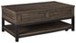 Johurst LIFT TOP COCKTAIL TABLE Smyrna Furniture Outlet