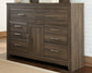 Juararo King/California King Panel Headboard with Dresser Smyrna Furniture Outlet