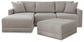 Katany 3-Piece Sectional with Ottoman Smyrna Furniture Outlet