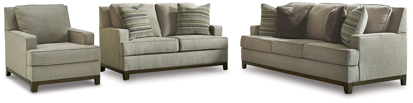 Kaywood Sofa, Loveseat and Chair Smyrna Furniture Outlet