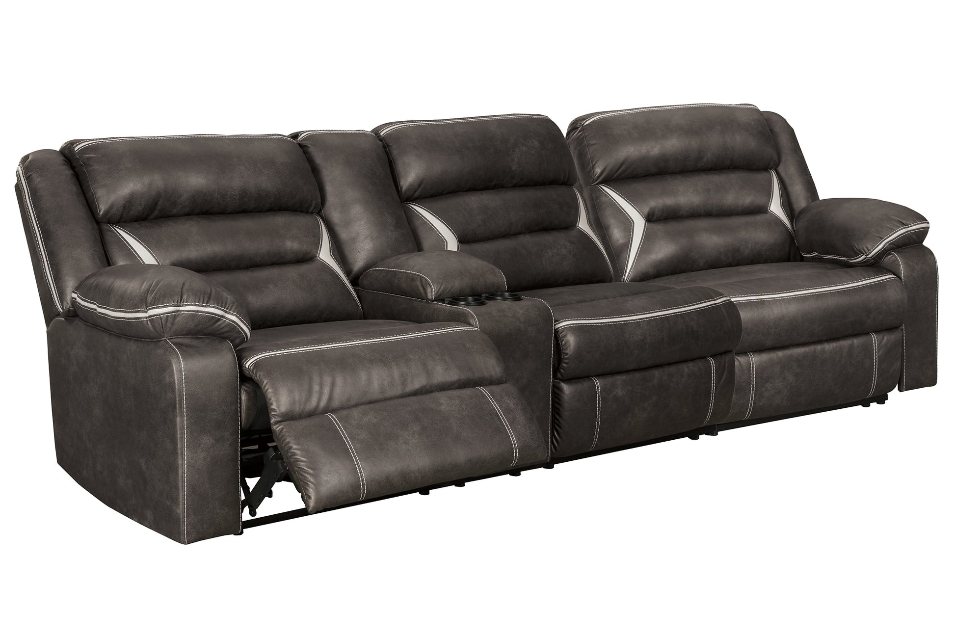 Kincord 2-Piece Sectional with Recliner Smyrna Furniture Outlet