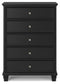 Lanolee Five Drawer Chest Smyrna Furniture Outlet