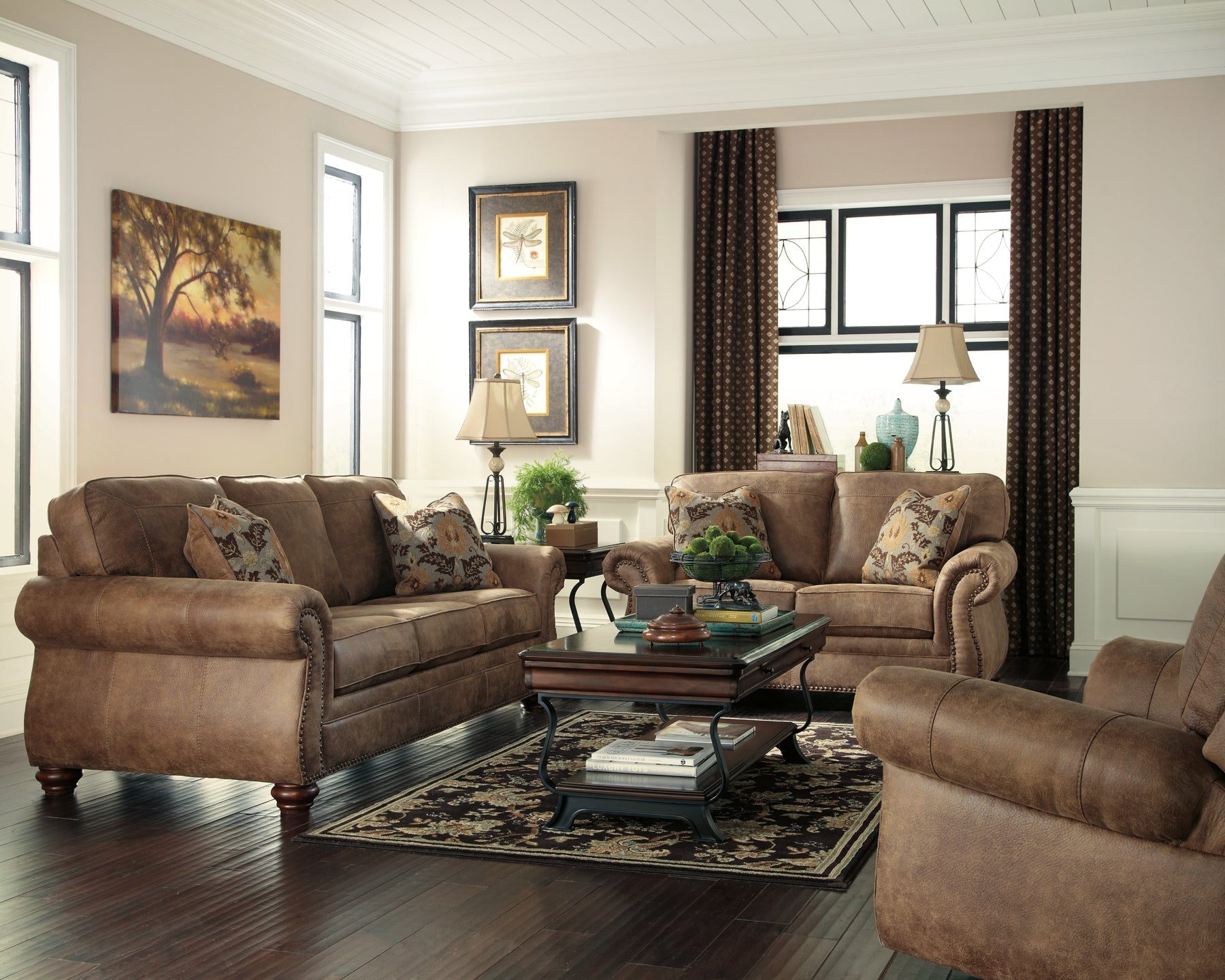 Larkinhurst Queen Sofa Sleeper Smyrna Furniture Outlet