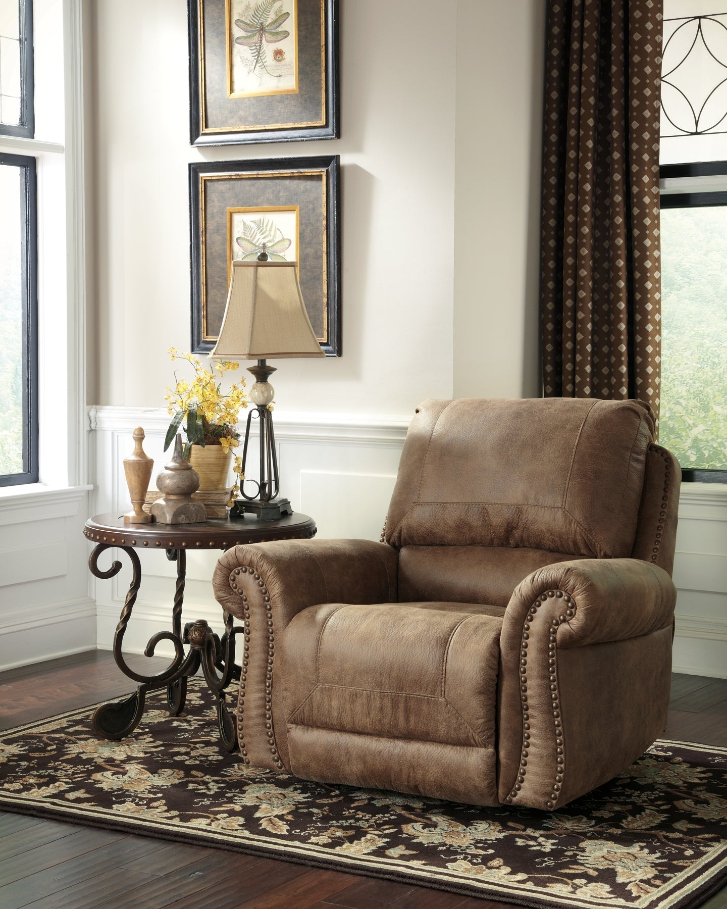 Larkinhurst Sofa, Loveseat and Recliner Smyrna Furniture Outlet