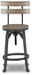 Lesterton Swivel Barstool (2/CN) Smyrna Furniture Outlet