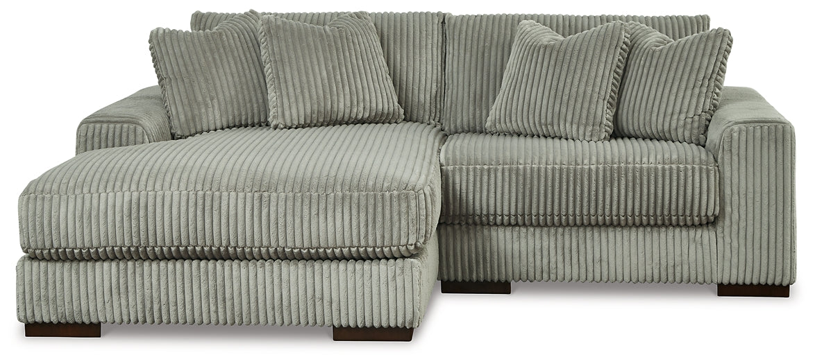 Lindyn 2-Piece Sectional with Ottoman Smyrna Furniture Outlet