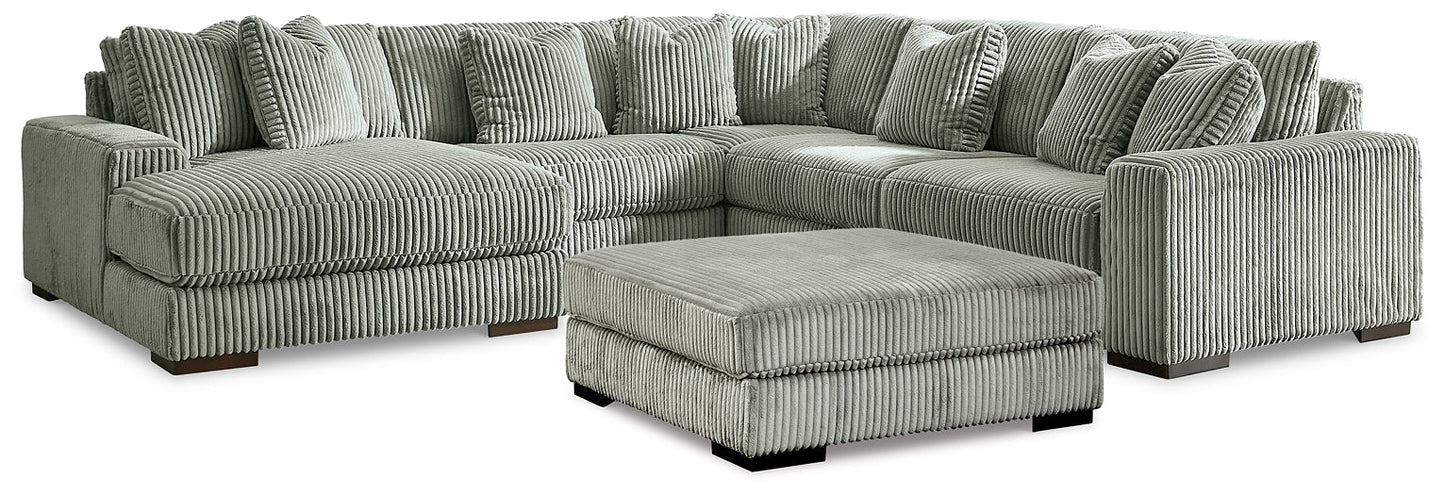 Lindyn 5-Piece Sectional with Ottoman Smyrna Furniture Outlet