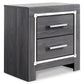 Lodanna Queen Panel Bed with Mirrored Dresser, Chest and 2 Nightstands Smyrna Furniture Outlet