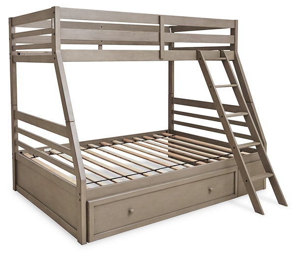 Robbinsdale Twin over Full Bunk Bed with Storage