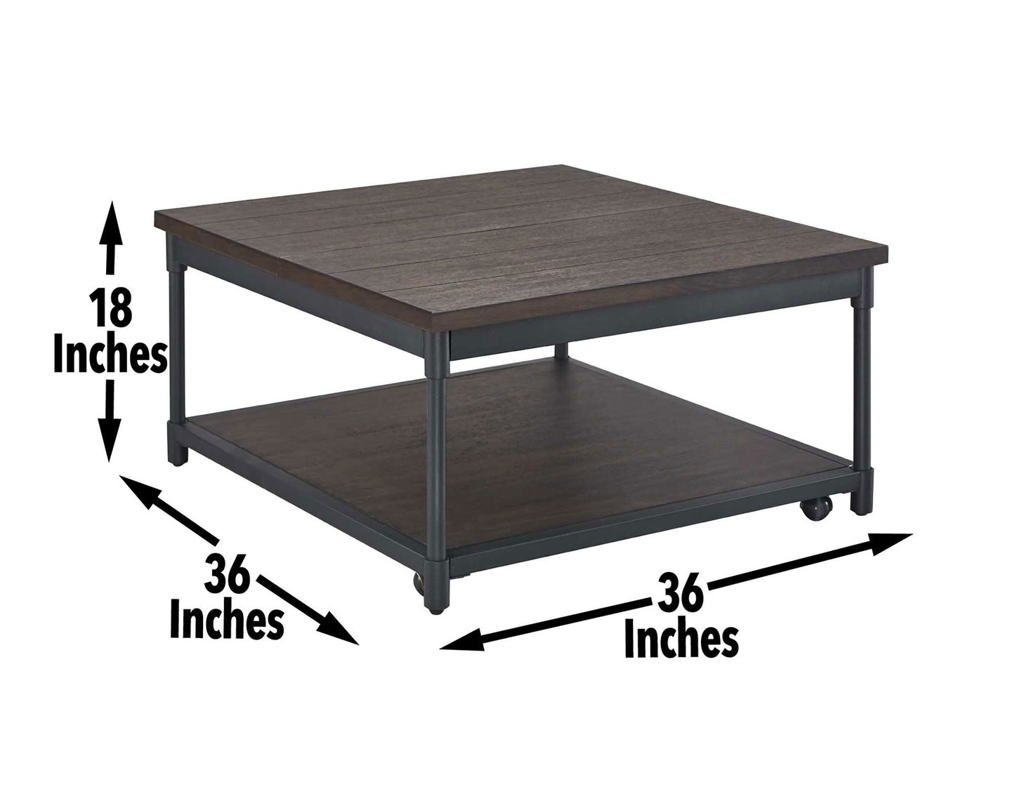 Prescott 3-Piece Lift-Top Set(Lift-Top Cocktail & 2 End Tables)