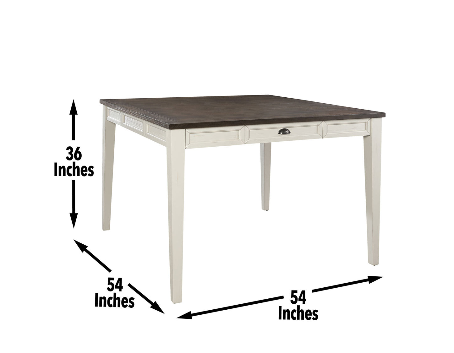 Cayla Counter Table w18″ Leaf