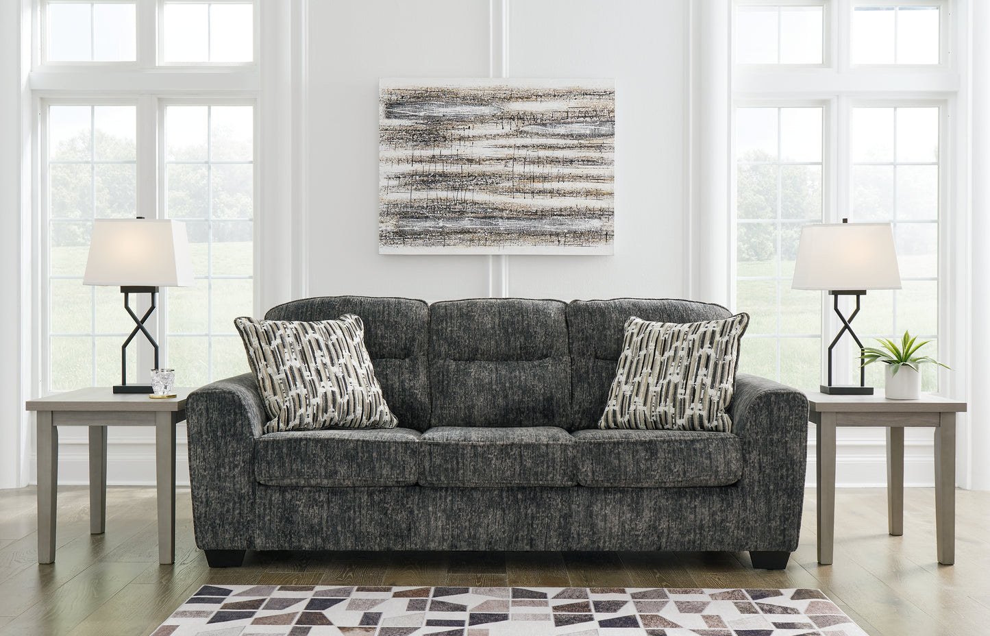 Lonoke Sofa, Loveseat, Chair and Ottoman