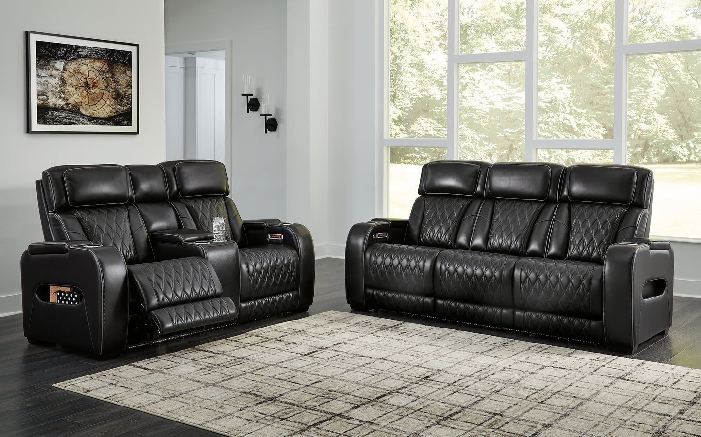 Boyington Sofa and Loveseat