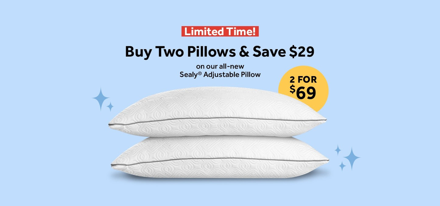 Sealy Adjustable Pillow -