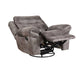 Nashville Swivel Glider Recliner, Grey