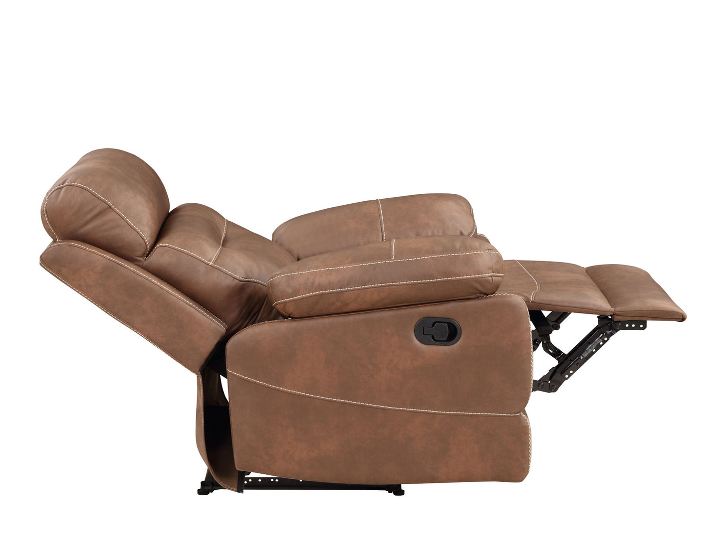 Rudger Manual Recliner, Brown