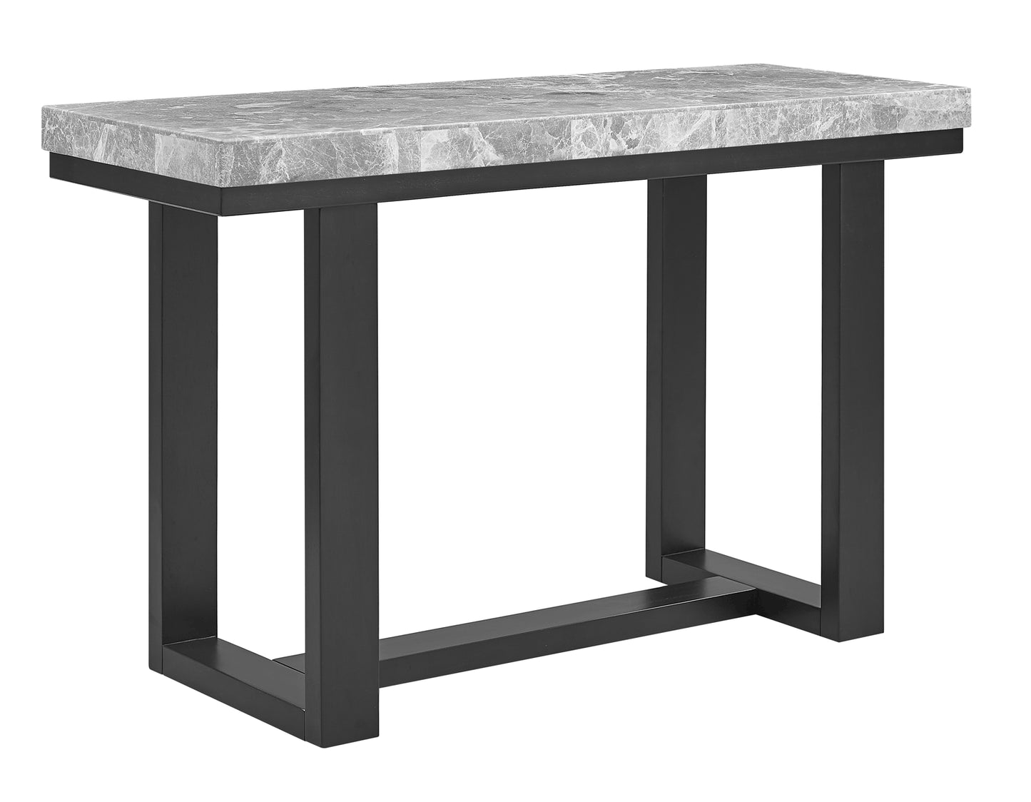 Lucca Gray Marble Sofa Table