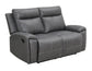 Gaston Manual Reclining Loveseat